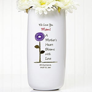 Personalized Flower Vases - Blooms for Her - 12981