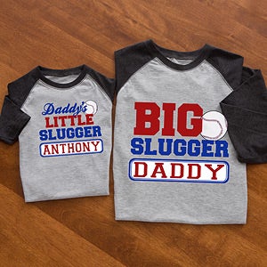 Personalized Father & Son Baseball Clothes - 13074