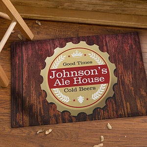 Personalized Bar Doormats - Premium Brew - 13151