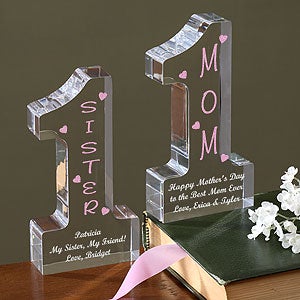 Personalized Gift for Mom and Grandma - Number One Design - 1459