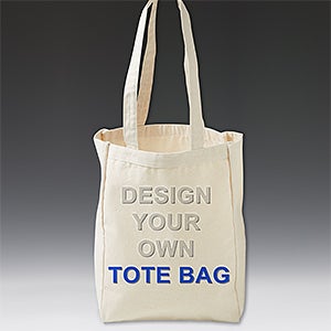 Blank canvas bags for you to design your own