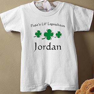 Personalized St Patrick's Day Leprechaun Kids Clothes - 1465