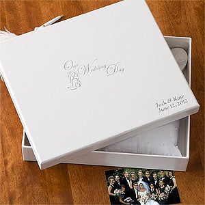 Personalized Wedding Keepsake Memory Box - 1484D
