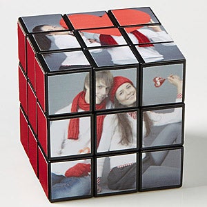 Cute Couple Photo Rubik's Cube