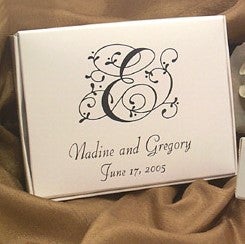 Personalized Wedding Custom Favor Boxes - 1657D