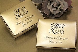 Personalized Wedding Custom Favor Boxes - 1657D