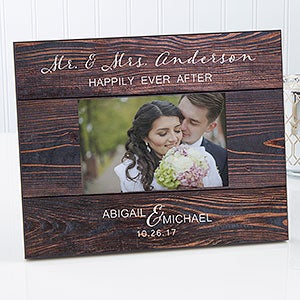 Personalized Wedding Picture FrameRustic Elegance17110