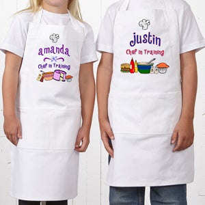 Personalized on Personalized Kids Aprons   Junior Chef Design   1742