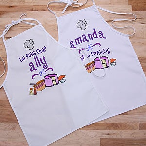 Personalized Kids Aprons - Junior Chef Design - 1742