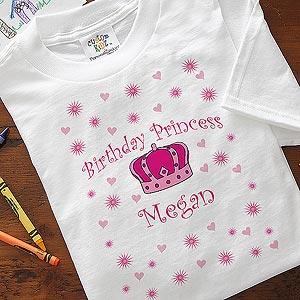 Birthday Princess© Personalized Kid's Clothes - 2487
