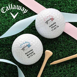 Custom Personalized New Baby Golf Balls - 2489