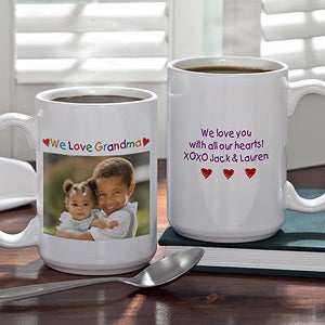 Personalized Photo Coffee Mugs - Loving Her Design - 2562