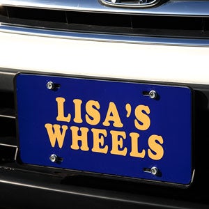 Personalized License Plate - You Design It - 2749