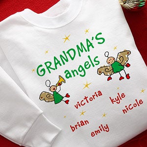 Personalized Christmas Angels Shirts and Accessories - 2899
