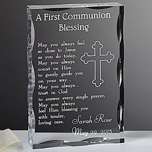 Communion Blessing Keepsake