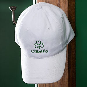 Custom Personalized St Patrick's Day Shamrock Hat - 3368