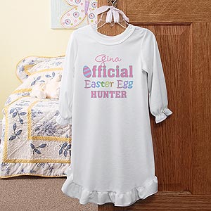 Personalized Kids Easter Clothes For Boys - Easter Egg Hunter - 3445