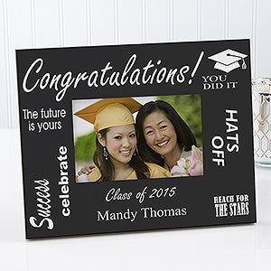 Personalized Graduation Photo Frame - The Future is Yours Style - 3741