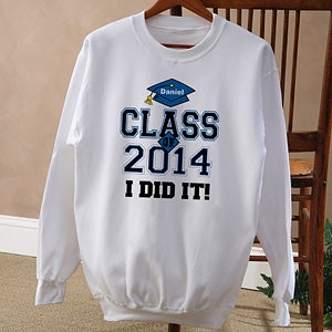 Personalized Graduation Gifts - Cheers To The Graduate Shirts - 3775