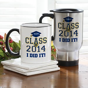 Custom Graduation Mug - Cheers to the Graduate Style - 3833