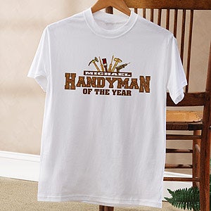 Personalized Handyman of The Year Coffee Mug