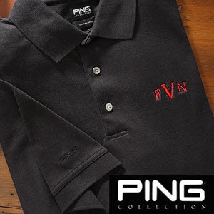 Personalized Golf Polo Shirt With Monogram - 3983
