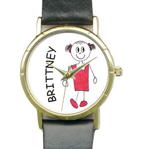 Personalized Quartz Watch With Family Characters - 4104D