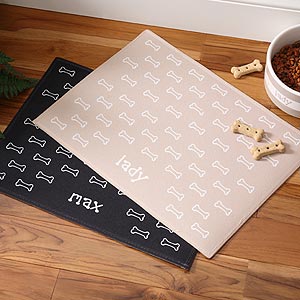 Personalized Pet Food Place Mat - Doggie Diner - 4297