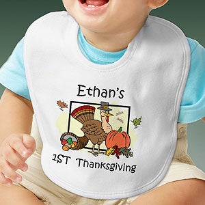 Personalized My First Thanksgiving Baby Clothes - 4587