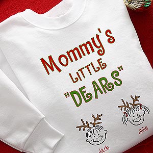 Personalized Little Dears Holiday Shirts and Accessories - 4618