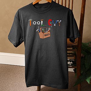 Personalized Father & Son Tool Guy Shirts & Clothing - 4702