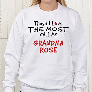 Personalized Custom Shirts and Accessories - Those I Love The Most - 4746