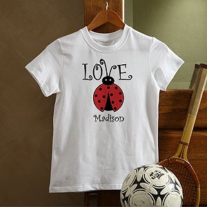 Personalized Kids and Baby Clothes - Love Bug - 4812