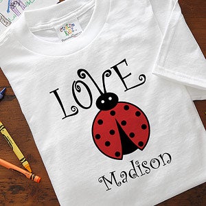 Personalized Kids and Baby Clothes - Love Bug - 4812