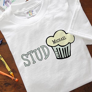 Personalized Kids and Baby Clothes - Stud Muffin - 4813