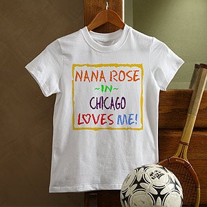 Personalized Kids and Baby Clothes - Somebody Loves Me - 4814