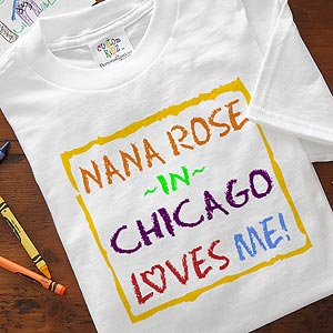 Personalized Kids and Baby Clothes - Somebody Loves Me - 4814