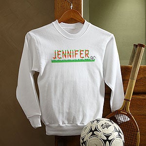 Personalized Kids Clothing for Easter - Crazy for Carrots Design - 5077