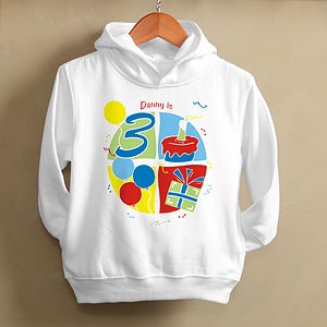 Personalization Mall Personalized Children's Birthday Clothes - It's Party Time Sweatshirt at Sears.com