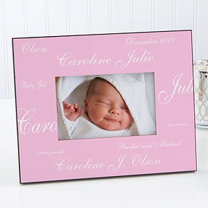 Custom Personalized Baby Picture Frame - Our New Arrival Collection - 5108