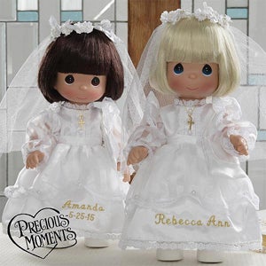 Personalized First Holy Communion Doll - Precious Moments Doll - 5232