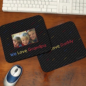 My Little Ones Personalized Mouse Pad for Parents - 5401