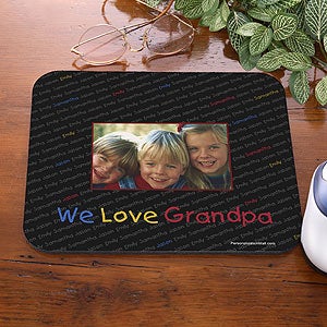 My Little Ones Personalized Mouse Pad for Parents - 5401