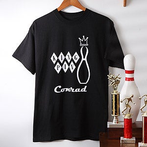 King Pin Personalized Bowling T-Shirts - 5418