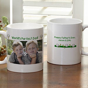 Personalized Golf Photo Personalized Coffee Mug - 5474