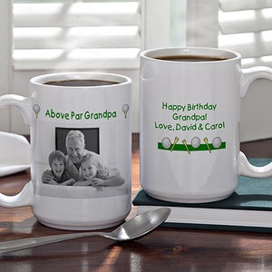 Personalized Golf Photo Personalized Coffee Mug - 5474