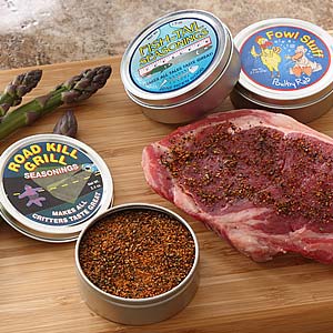 Novelty Barbeque Grill Gourmet Seasoning Spices Set - 5571