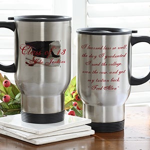 Personalized Graduation Coffee Mugs - Graduation Cap Design - 5614