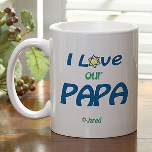 Personalized Hannukah Gifts - We Love You Judaica Style - 5702