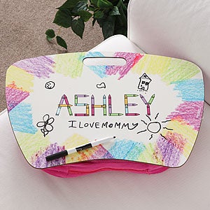 Crayon Time Personalized Dry Erase Board Lap Desk - 5750